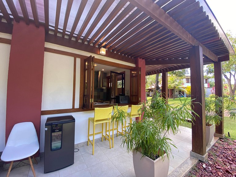 Charm, Privacy & Comfort by the Lagoon in Praia do Forte